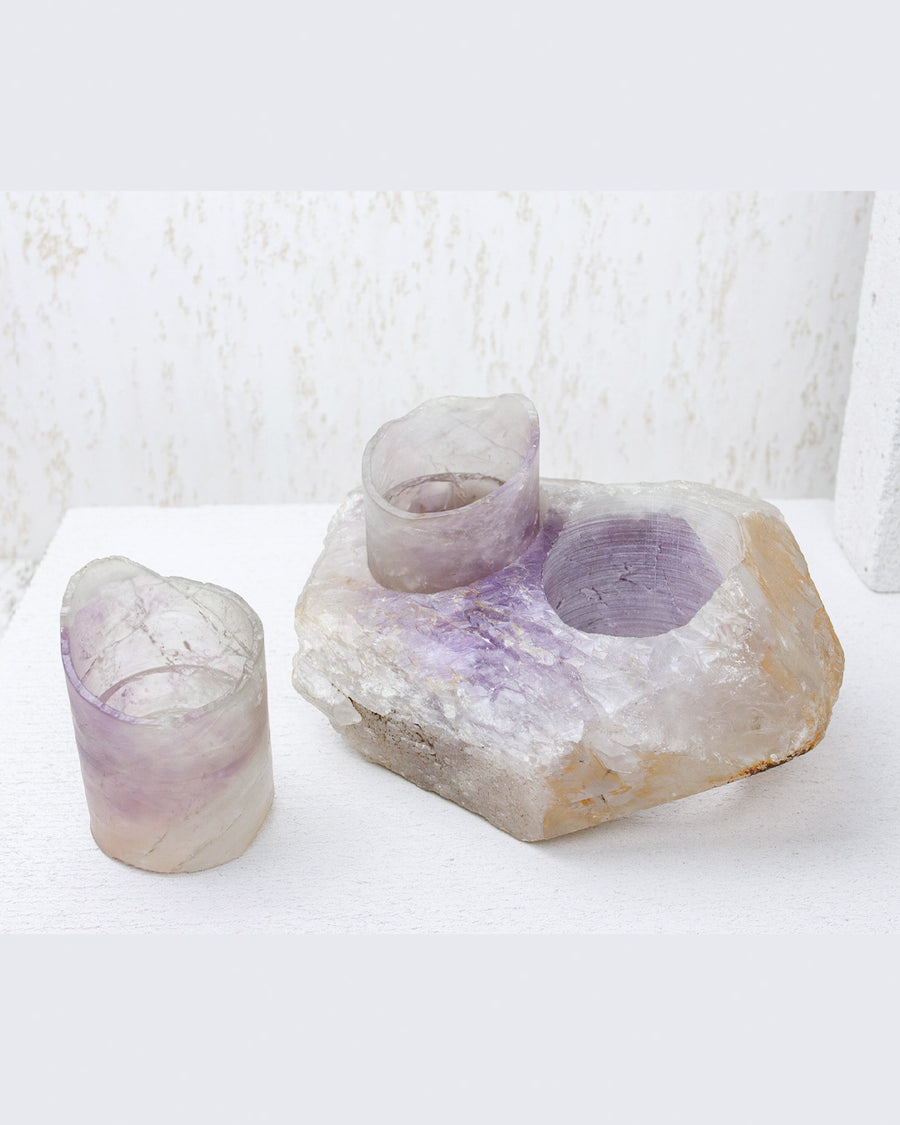 Amethyst Duo Tumblers — Dining Vessel