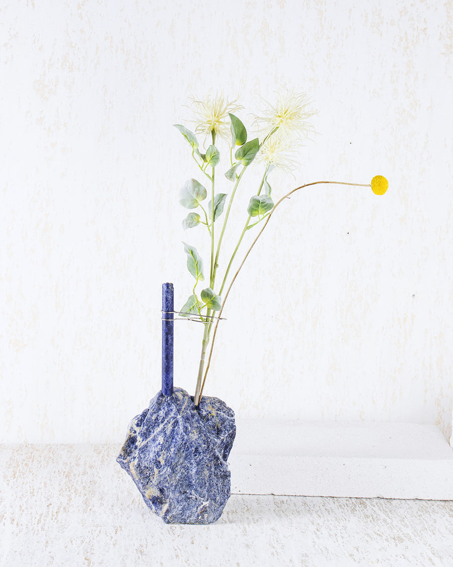 Sodalite — Landscape Flower Vessel