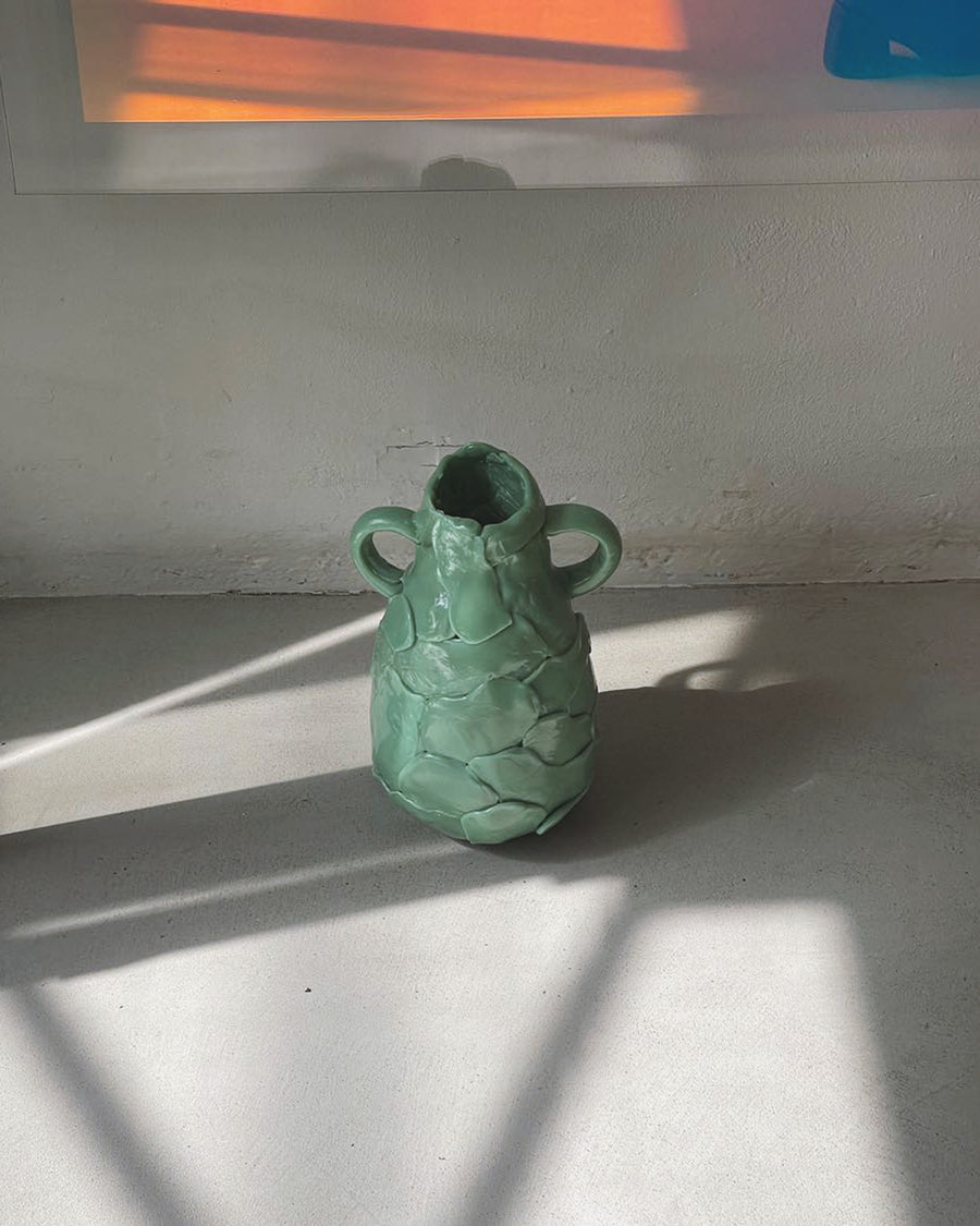 Turquoise vase