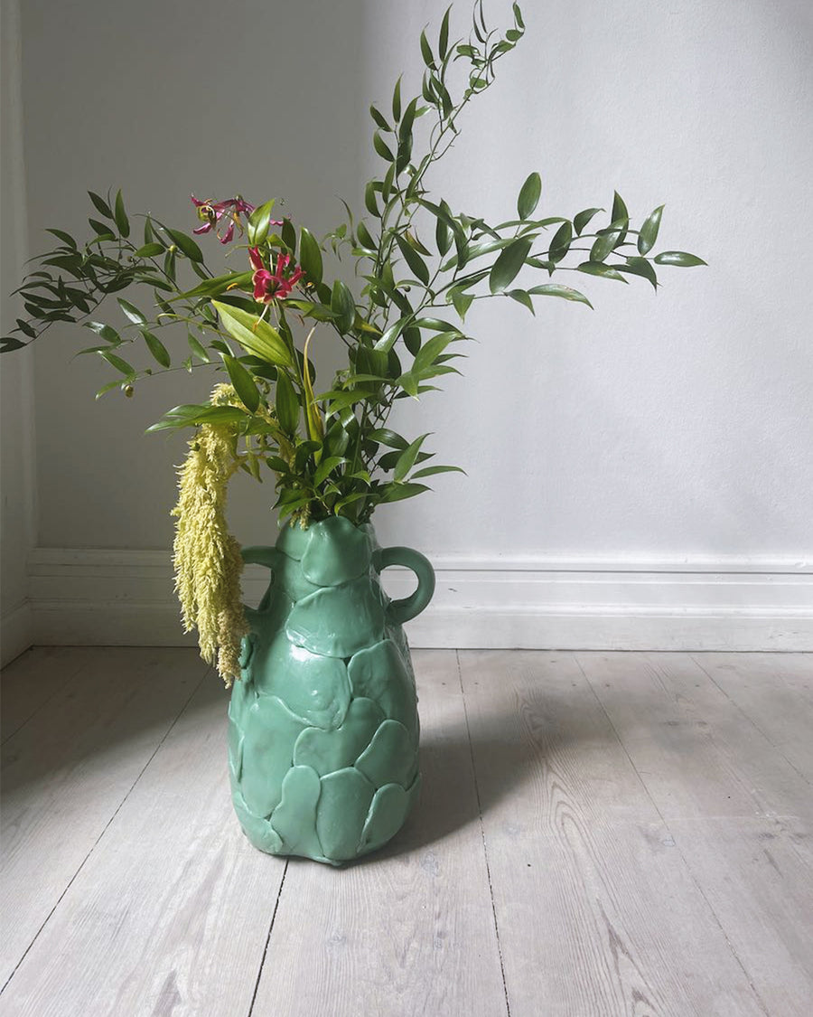 Turquoise vase