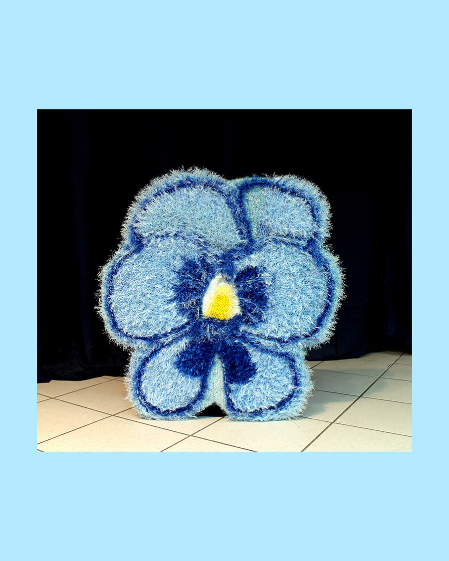 Pansy Flower Light Blue